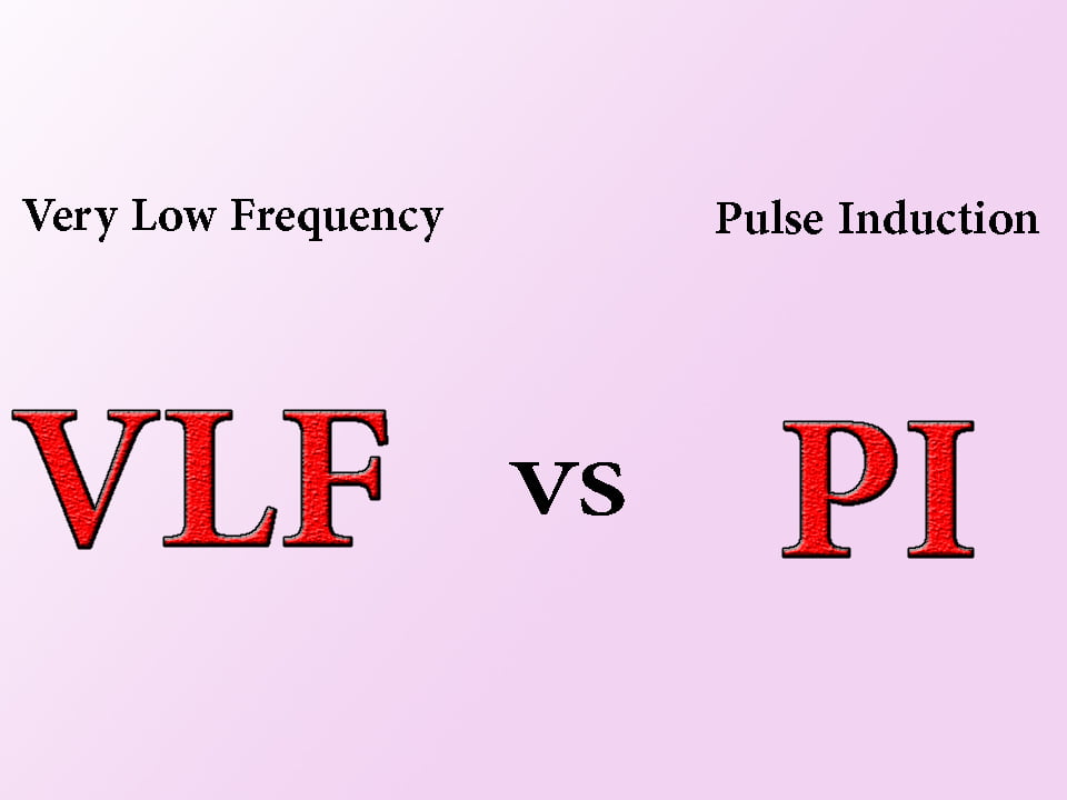 فلزیاب های VLF و PI | تفاوت آنها