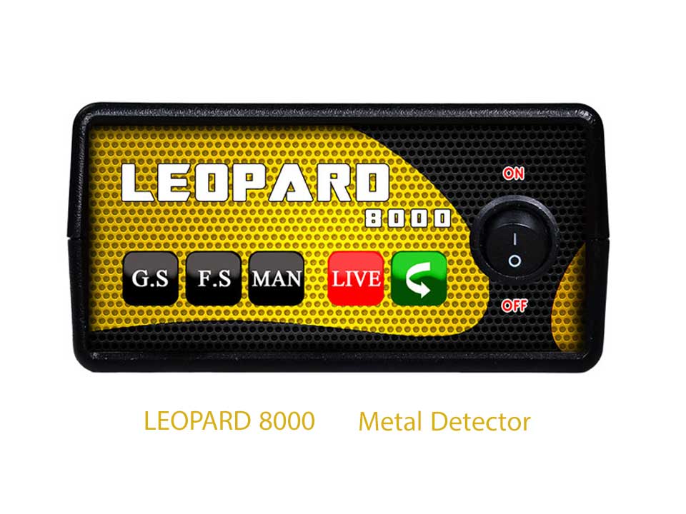 فلزیاب LEOPARD 8000 محصول شرکت IKPV