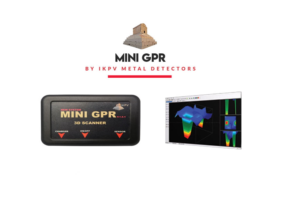 فلزیاب MINI GPR محصول کمپانی IKPV