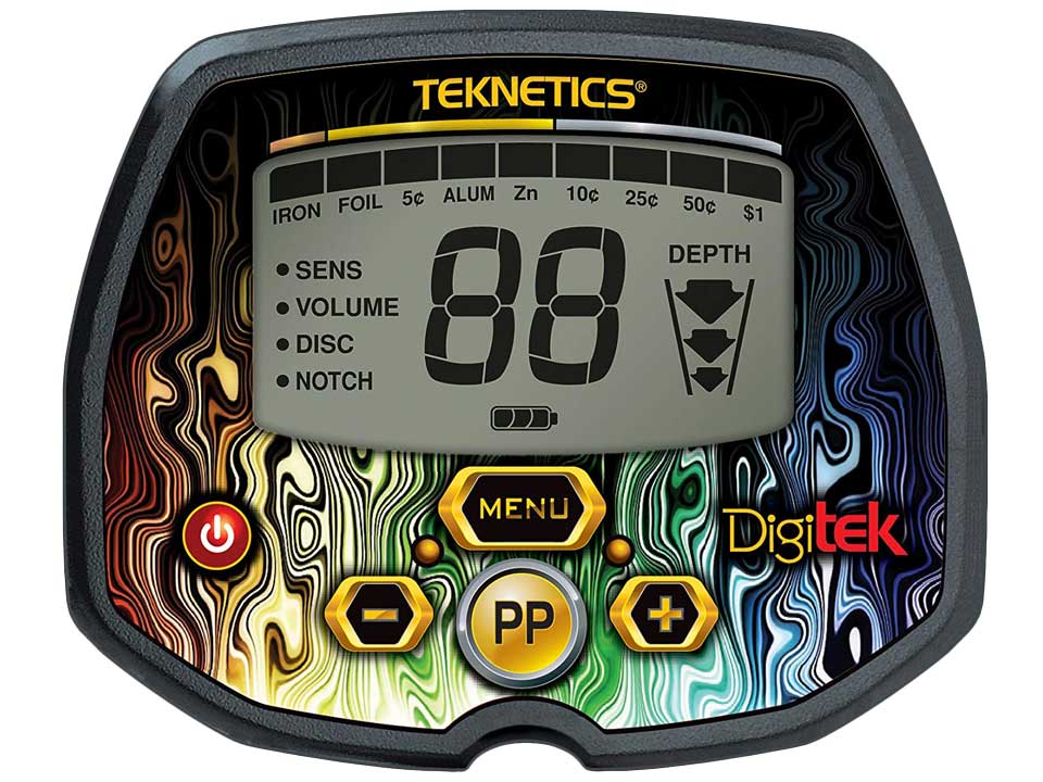 بررسی فلزیاب Digitek محصول شرکت Teknetics
